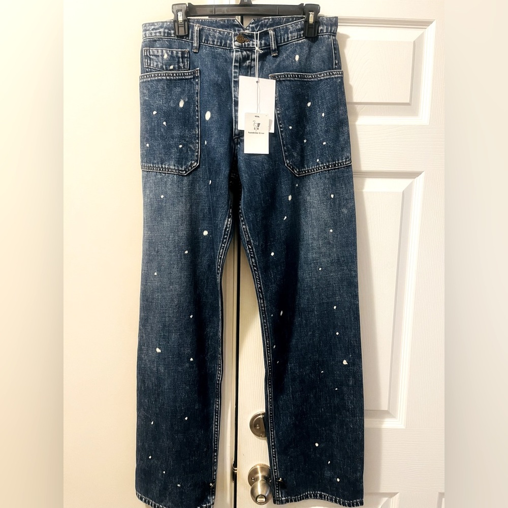 Sandrine Rose with Free People NWT high-rise 5 button closure